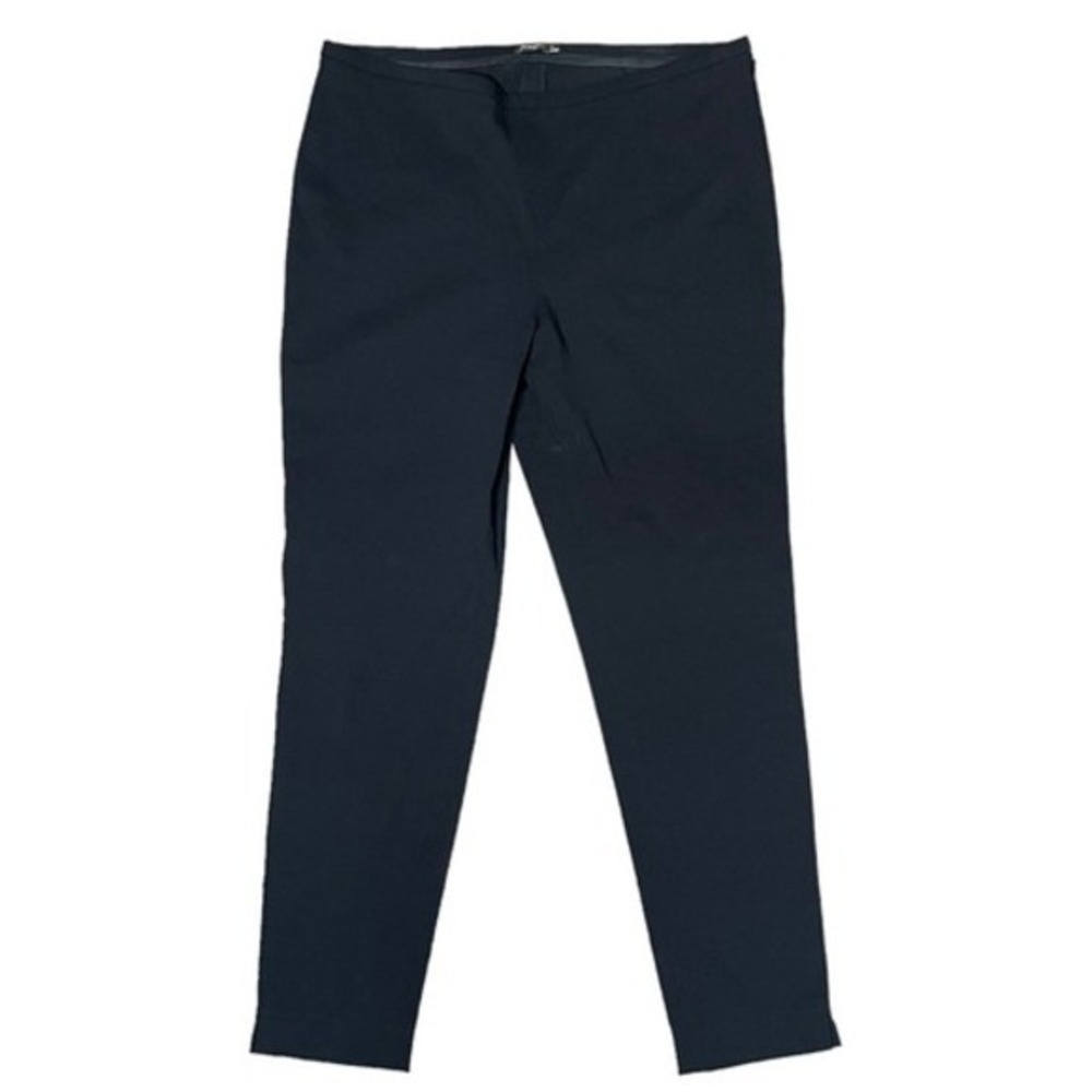 J McLaughlin Ponte Dress Pants Women 14 Straight Comfort Stretch Tapered Slacks - Picture 2 of 10
